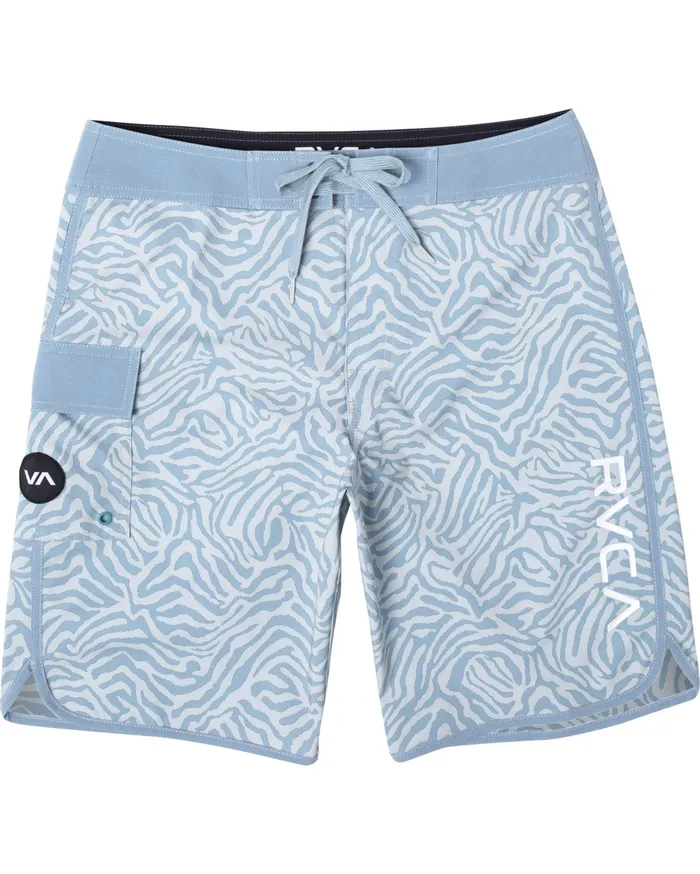 RVCA Mens Boardshorts Eastern Boardshorts 20034 Peacock Blue Bly0 Popular