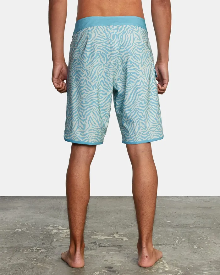 RVCA Mens Boardshorts Eastern Boardshorts 20034 Peacock Blue Bly0 Popular