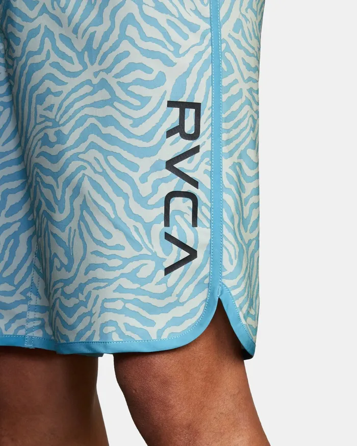 RVCA Mens Boardshorts Eastern Boardshorts 20034 Peacock Blue Bly0 Popular