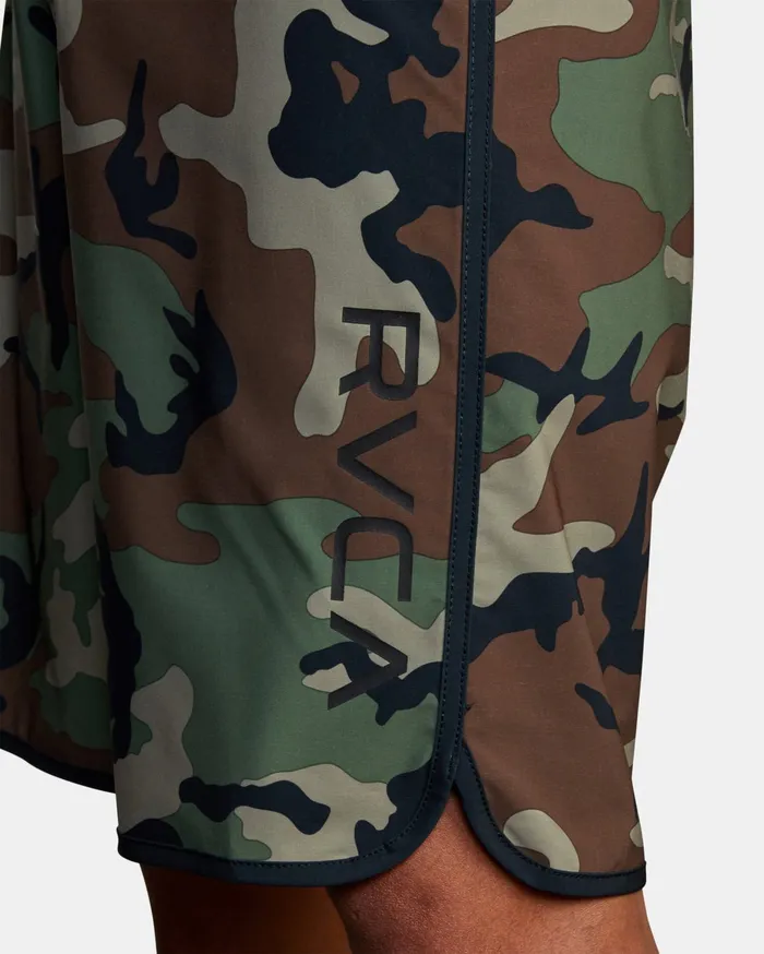 RVCA Mens Boardshorts Eastern Boardshorts 20034 Woodland Camo Wcm For Sale