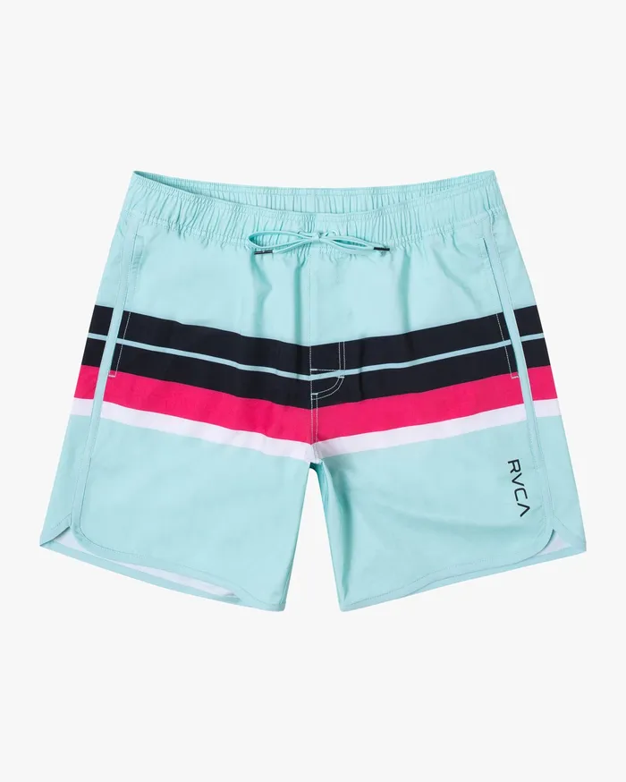 RVCA Mens Boardshorts Eastern Elastic Boardshorts 17034 Ice Blue Icb Online