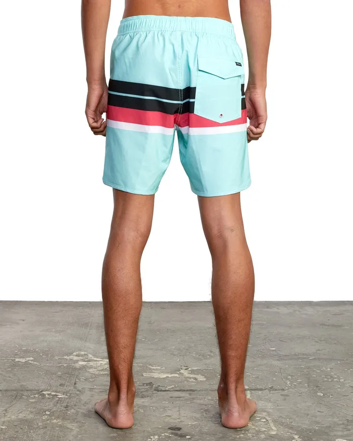RVCA Mens Boardshorts Eastern Elastic Boardshorts 17034 Ice Blue Icb Online