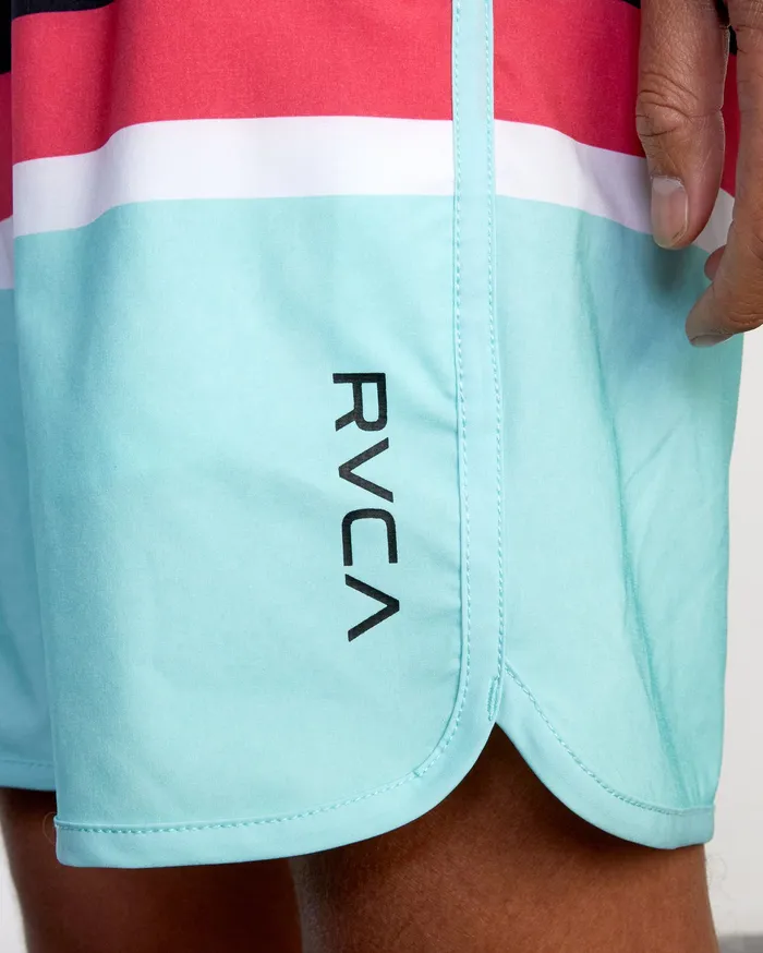 RVCA Mens Boardshorts Eastern Elastic Boardshorts 17034 Ice Blue Icb Online