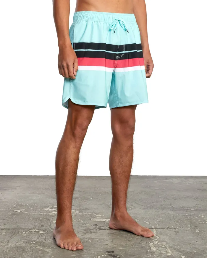 RVCA Mens Boardshorts Eastern Elastic Boardshorts 17034 Ice Blue Icb Online