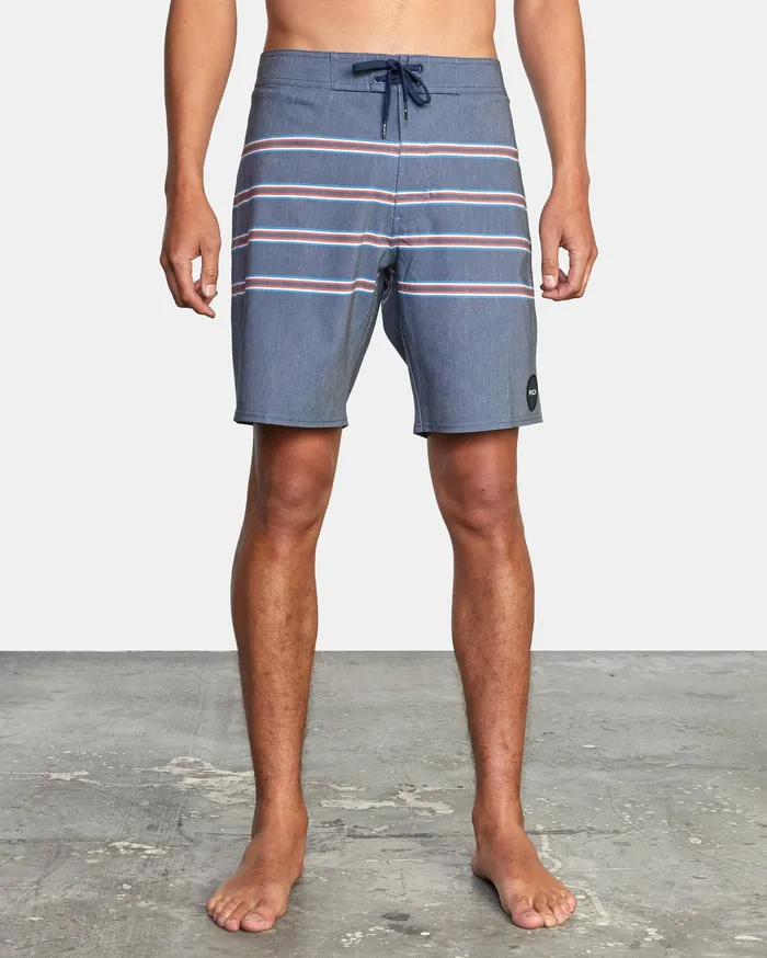 RVCA Mens Boardshorts Faction Boardshorts 18034 Moody Blue Mdy Near Me