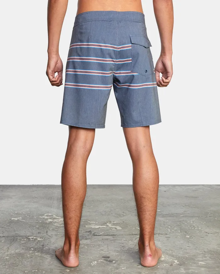 RVCA Mens Boardshorts Faction Boardshorts 18034 Moody Blue Mdy Near Me