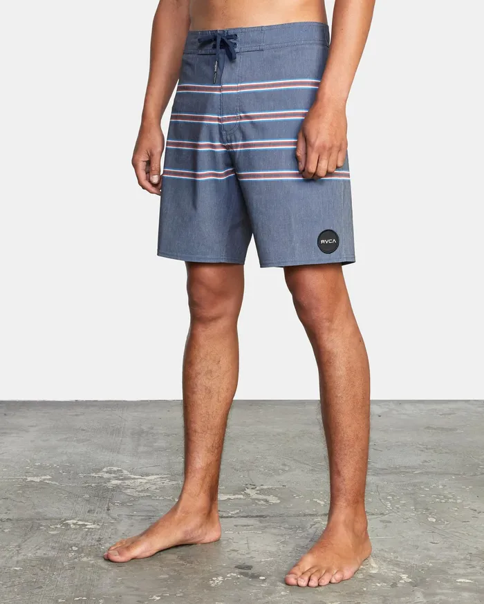 RVCA Mens Boardshorts Faction Boardshorts 18034 Moody Blue Mdy Near Me