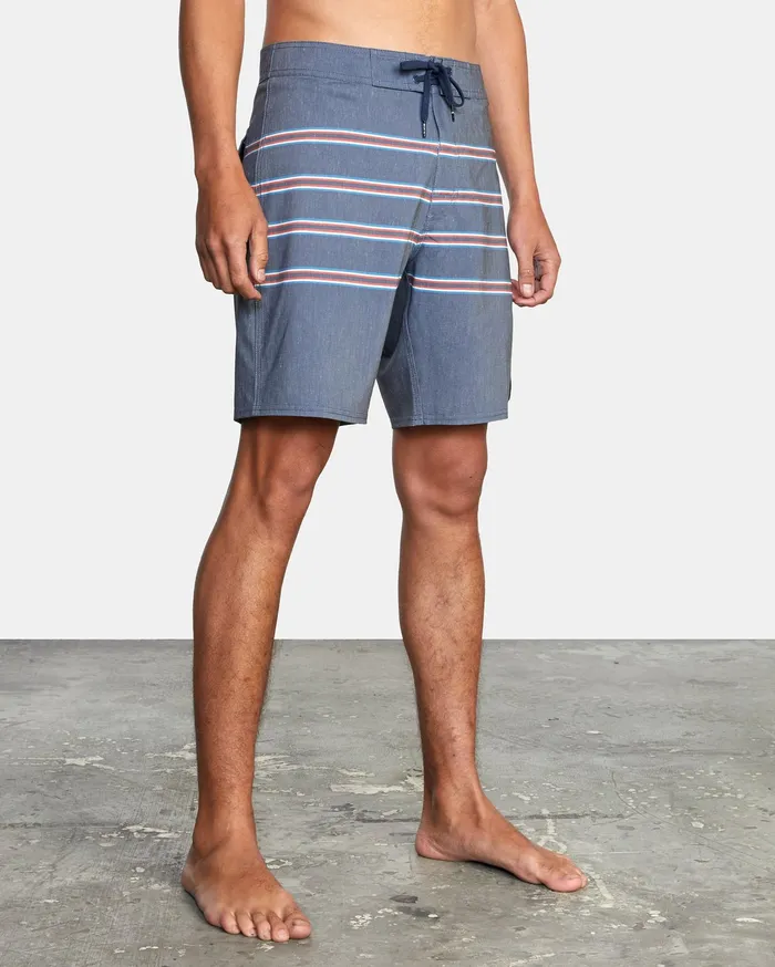 RVCA Mens Boardshorts Faction Boardshorts 18034 Moody Blue Mdy Near Me