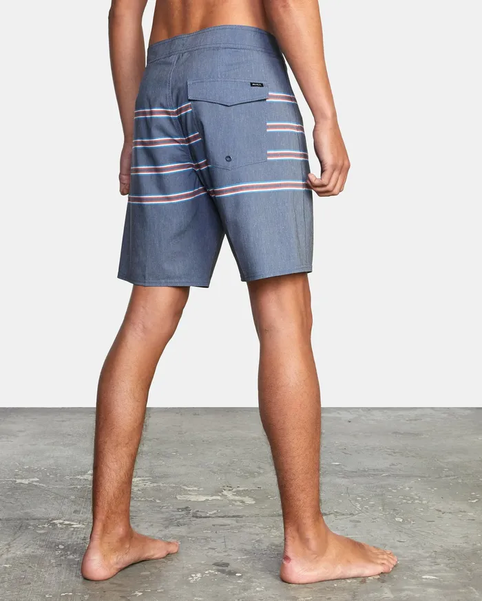RVCA Mens Boardshorts Faction Boardshorts 18034 Moody Blue Mdy Near Me