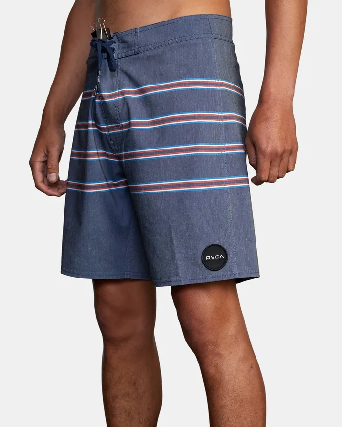 RVCA Mens Boardshorts Faction Boardshorts 18034 Moody Blue Mdy Near Me