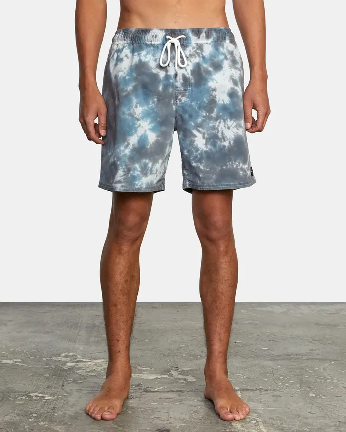 RVCA Mens Boardshorts Manic Elastic Boardshorts 17034 Navy Nvy Gift Ideas