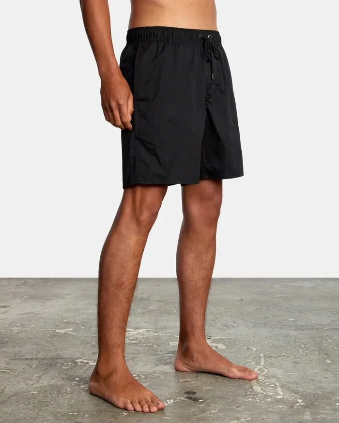 RVCA Mens Boardshorts Opposite Elastic 2 Boardshorts 17034 Black Blk Casaul