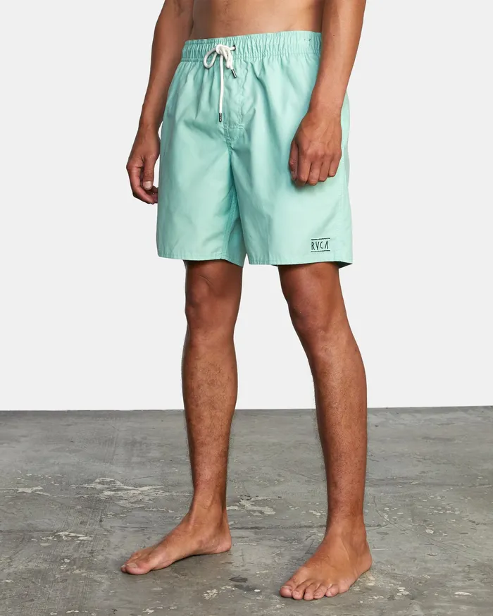 RVCA Mens Boardshorts Opposite Elastic 2 Boardshorts 17034 Dirty Mint Ges0 Casaul