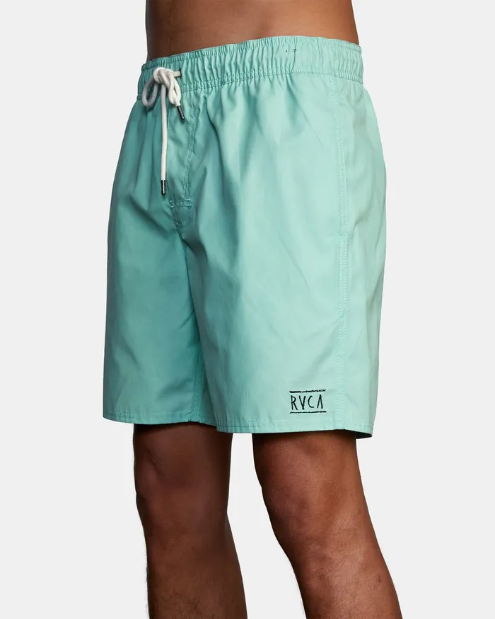 RVCA Mens Boardshorts Opposite Elastic 2 Boardshorts 17034 Dirty Mint Ges0 Casaul