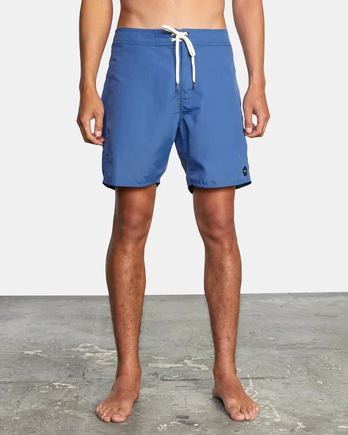 RVCA Mens Boardshorts Stanton Boardshorts 17034 Classic Blue Csb For Sale