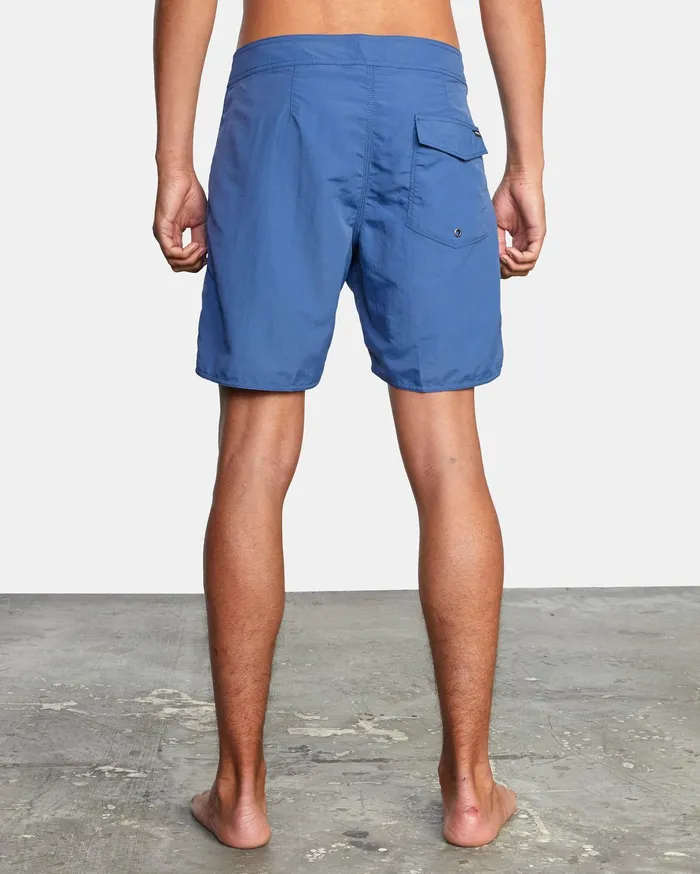 RVCA Mens Boardshorts Stanton Boardshorts 17034 Classic Blue Csb For Sale