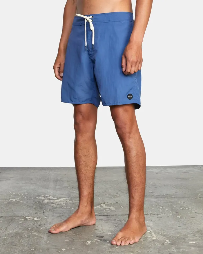 RVCA Mens Boardshorts Stanton Boardshorts 17034 Classic Blue Csb For Sale