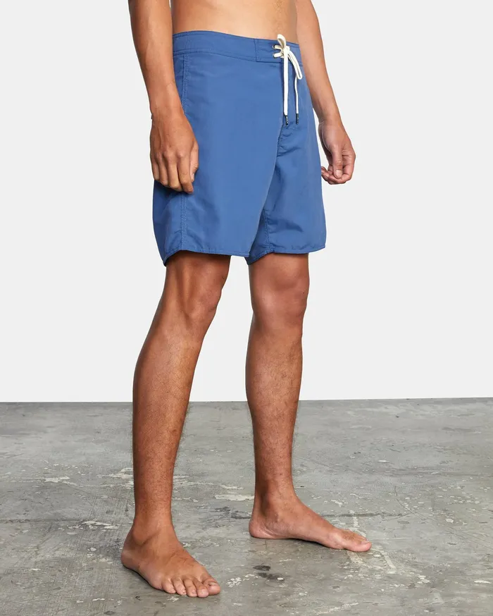 RVCA Mens Boardshorts Stanton Boardshorts 17034 Classic Blue Csb For Sale