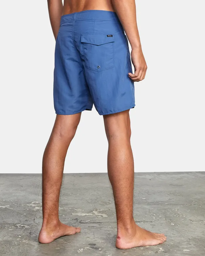 RVCA Mens Boardshorts Stanton Boardshorts 17034 Classic Blue Csb For Sale