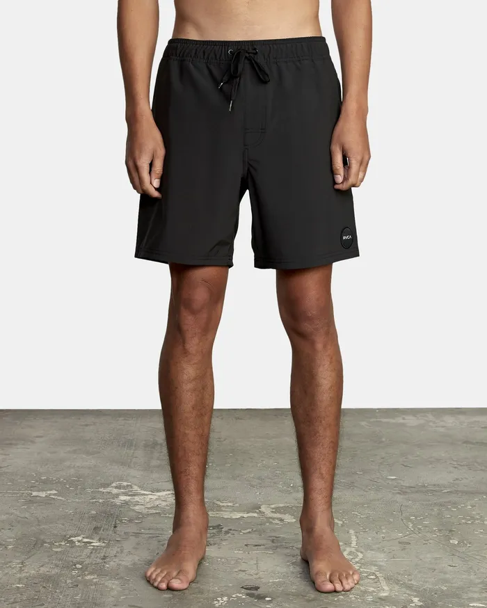 RVCA Mens Boardshorts Va Elastic Boardshort 17034 Black Blk Popular
