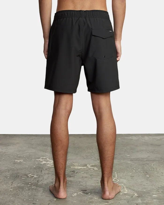 RVCA Mens Boardshorts Va Elastic Boardshort 17034 Black Blk Popular