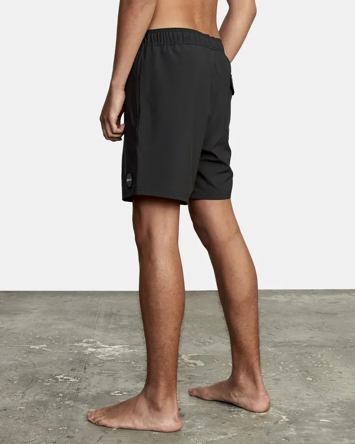 RVCA Mens Boardshorts Va Elastic Boardshort 17034 Black Blk Popular