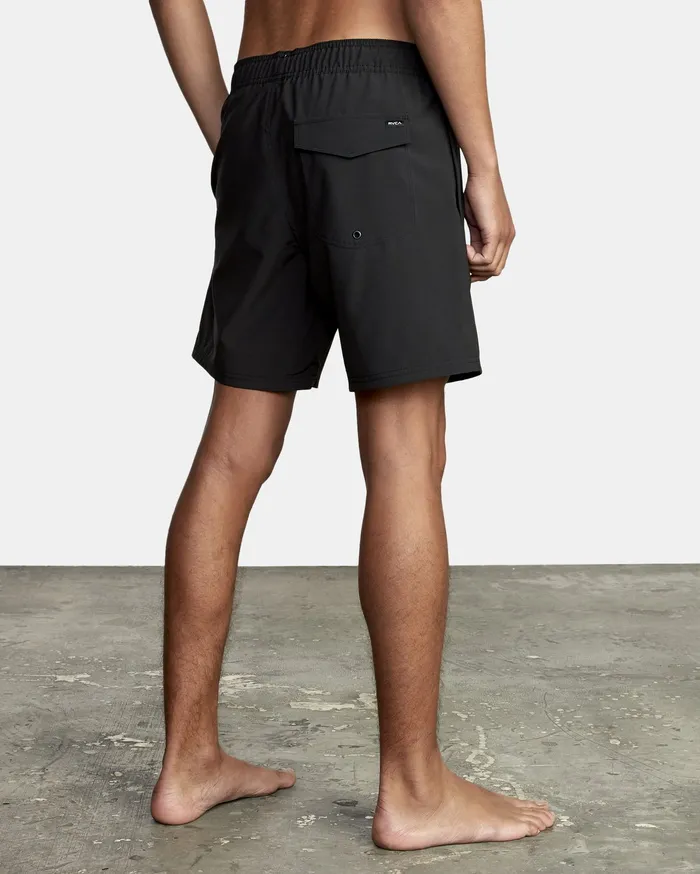 RVCA Mens Boardshorts Va Elastic Boardshort 17034 Black Blk Popular