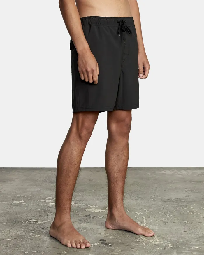 RVCA Mens Boardshorts Va Elastic Boardshort 17034 Black Blk Popular