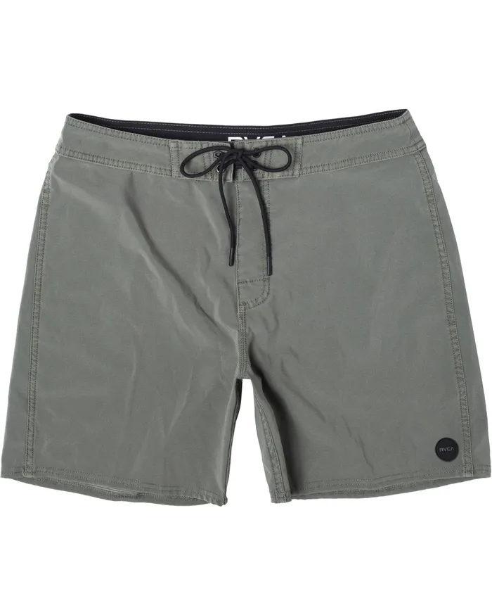 RVCA Mens Boardshorts Va Pigment Boardshorts 18034 Aloe Alo Casaul