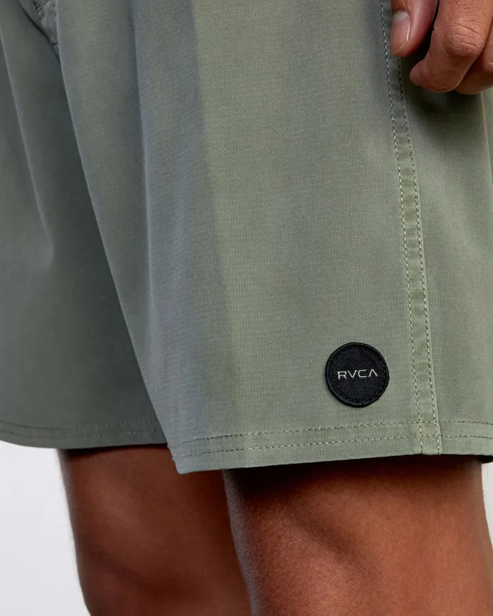 RVCA Mens Boardshorts Va Pigment Boardshorts 18034 Aloe Alo Casaul