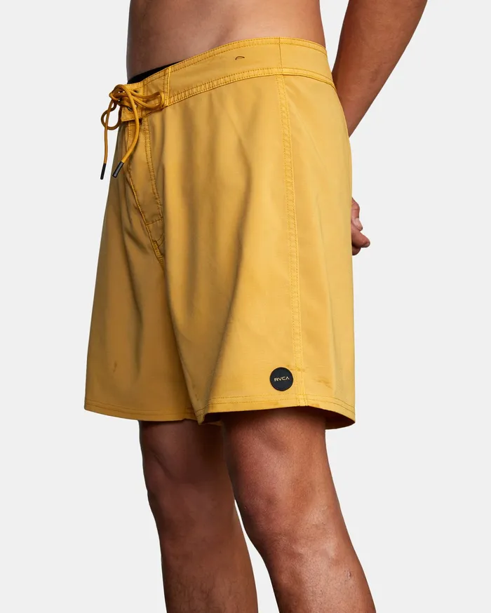RVCA Mens Boardshorts Va Pigment Boardshorts 18034 Golden Rod Gdr Casaul