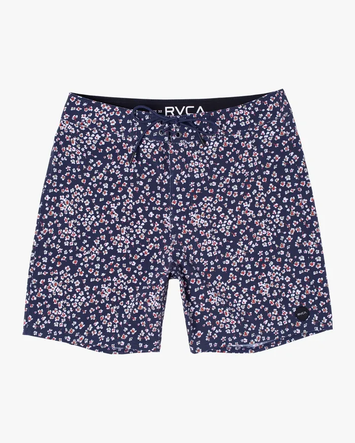 RVCA Mens Boardshorts Va Pigment Boardshorts 18034 Moody Blue Mdy Popular
