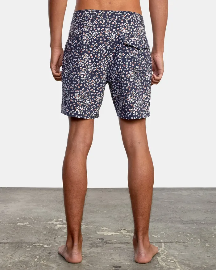 RVCA Mens Boardshorts Va Pigment Boardshorts 18034 Moody Blue Mdy Popular