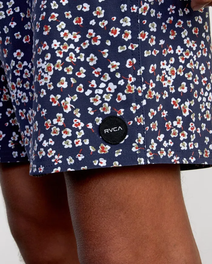RVCA Mens Boardshorts Va Pigment Boardshorts 18034 Moody Blue Mdy Popular