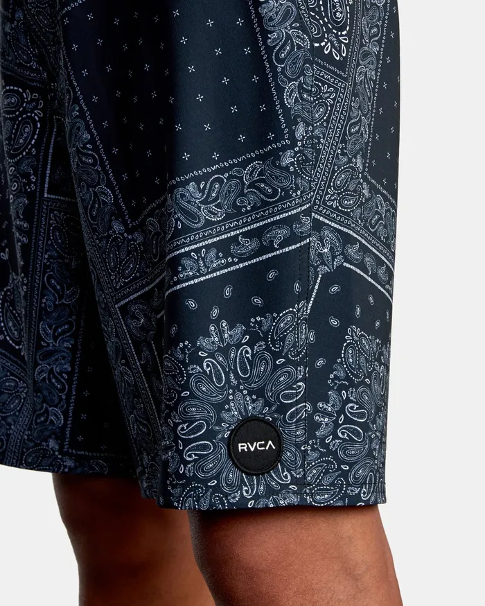 RVCA Mens Boardshorts Va Print Boardshorts 19034 Black Print Kvd6 Gift for Friend