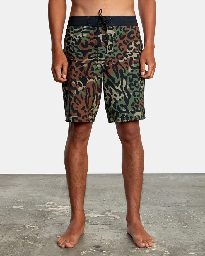 RVCA Mens Boardshorts Va Print Boardshorts 19034 Cheetah Camo Gpq6 Near Me