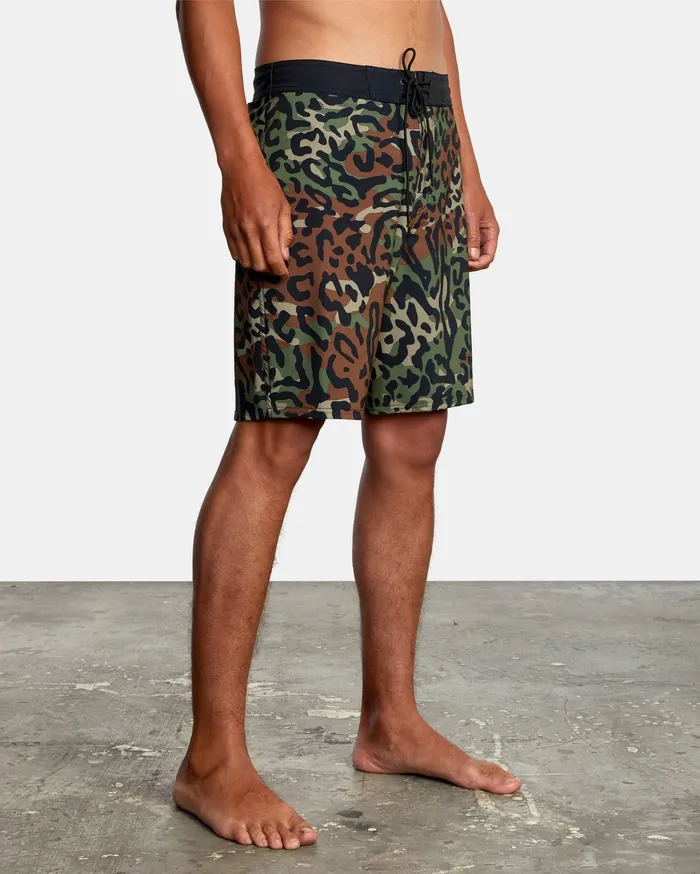 RVCA Mens Boardshorts Va Print Boardshorts 19034 Cheetah Camo Gpq6 Near Me