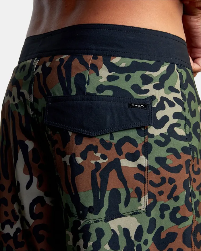 RVCA Mens Boardshorts Va Print Boardshorts 19034 Cheetah Camo Gpq6 Near Me
