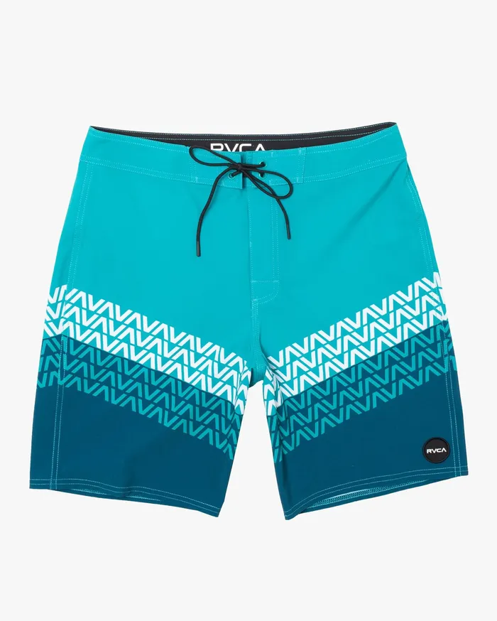 RVCA Mens Boardshorts Va Print Boardshorts 19034 Teal Tea Gift for Friend