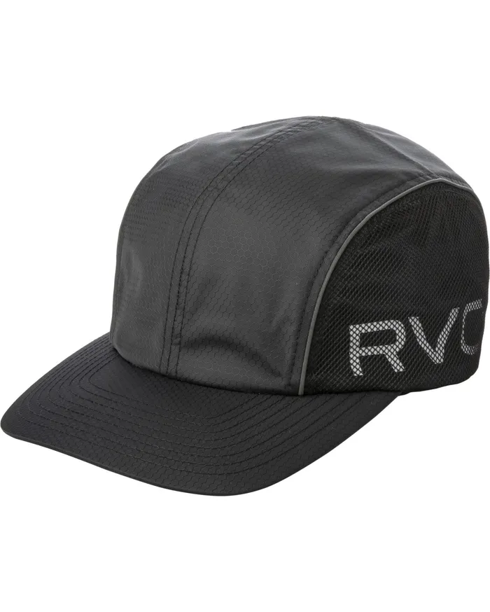 RVCA Mens Hats Va Sport Hexstop Performance Workout Cap Black Blk Popular