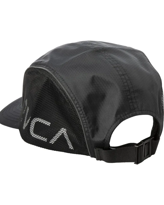 RVCA Mens Hats Va Sport Hexstop Performance Workout Cap Black Blk Popular