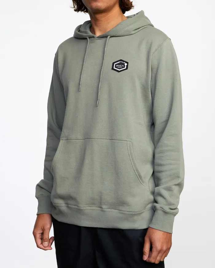 RVCA Mens Hoodies Island Hex Pullover Hoodie Aloe Alo For Sale