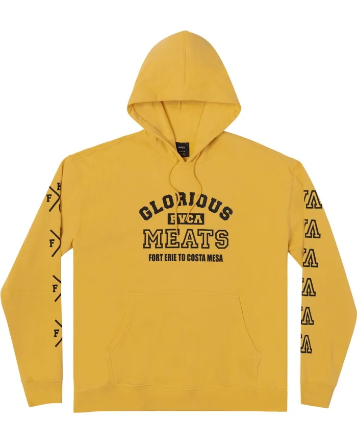 RVCA Mens Hoodies Matty Matheson Matty Hoodie Gold Gol Online