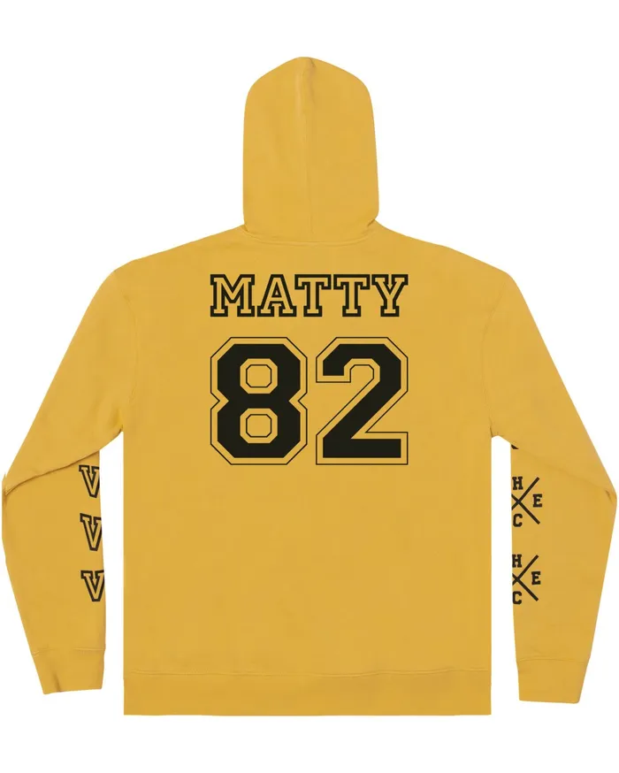 RVCA Mens Hoodies Matty Matheson Matty Hoodie Gold Gol Online