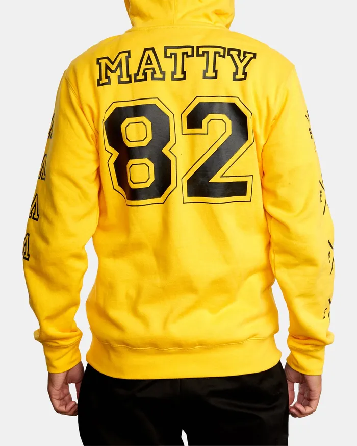 RVCA Mens Hoodies Matty Matheson Matty Hoodie Gold Gol Online