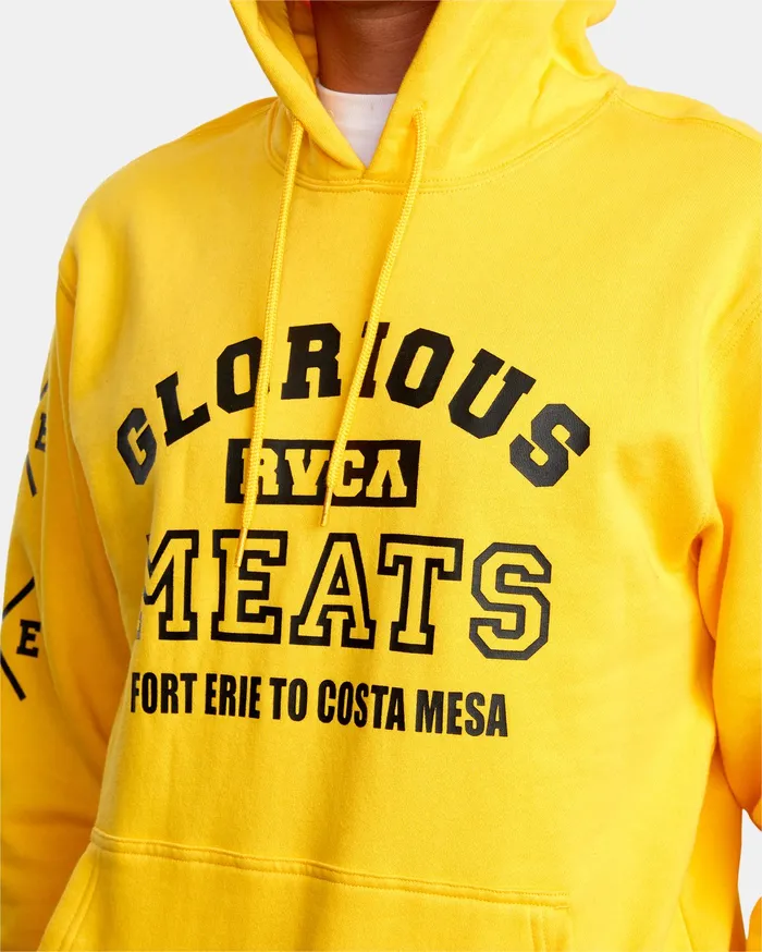 RVCA Mens Hoodies Matty Matheson Matty Hoodie Gold Gol Online