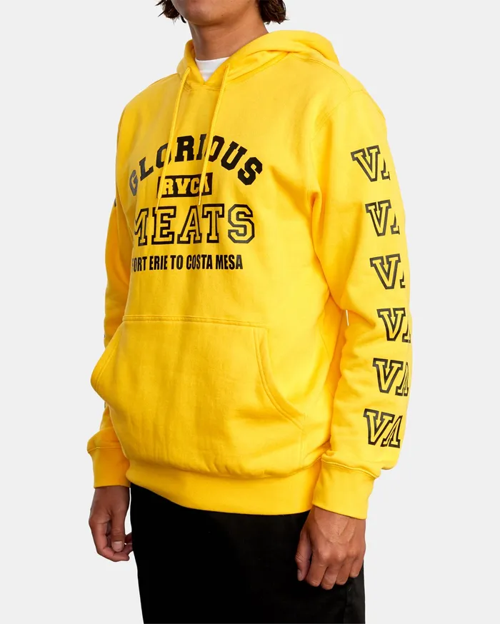 RVCA Mens Hoodies Matty Matheson Matty Hoodie Gold Gol Online