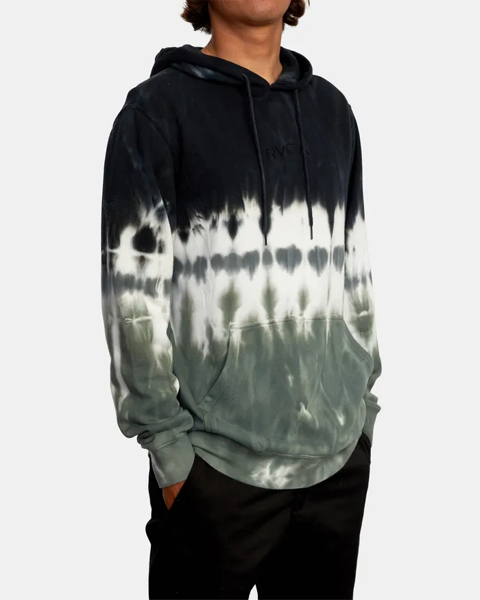 RVCA Mens Hoodies Tonally TieDye Iii Pullover Hoodie Aloe Stripe Tie Dye Gcbw Online