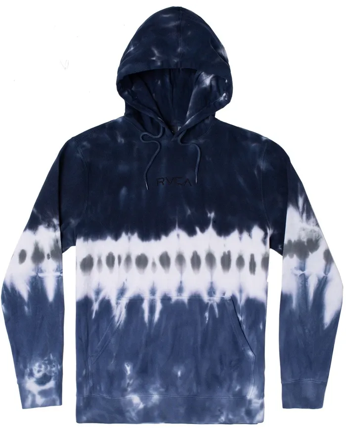 RVCA Mens Hoodies Tonally TieDye Iii Pullover Hoodie Blue Stripe Tie Dye Kvcw Casaul RVCA Mens Hoodies Tonally TieDye Iii Pullover Hoodie Blue Stripe Tie Dye Kvcw Casaul
