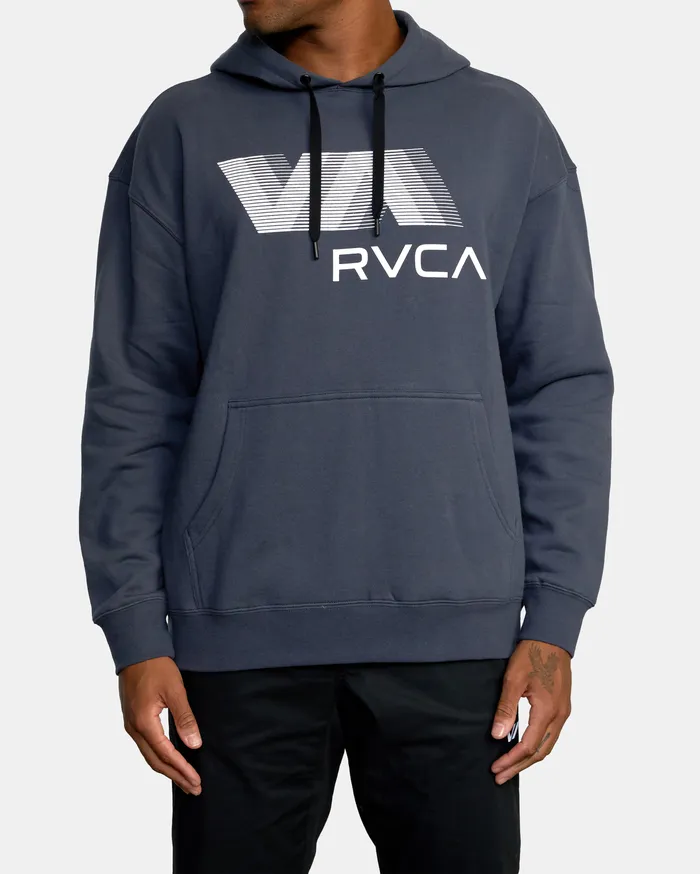 RVCA Mens Jackets Va Sport Rvca Blur Hoodie Ombre Blue Krq0
